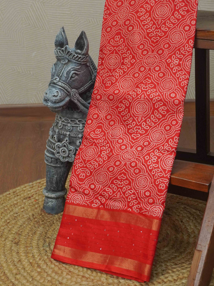 Printed Dola Saree | TTDS3430