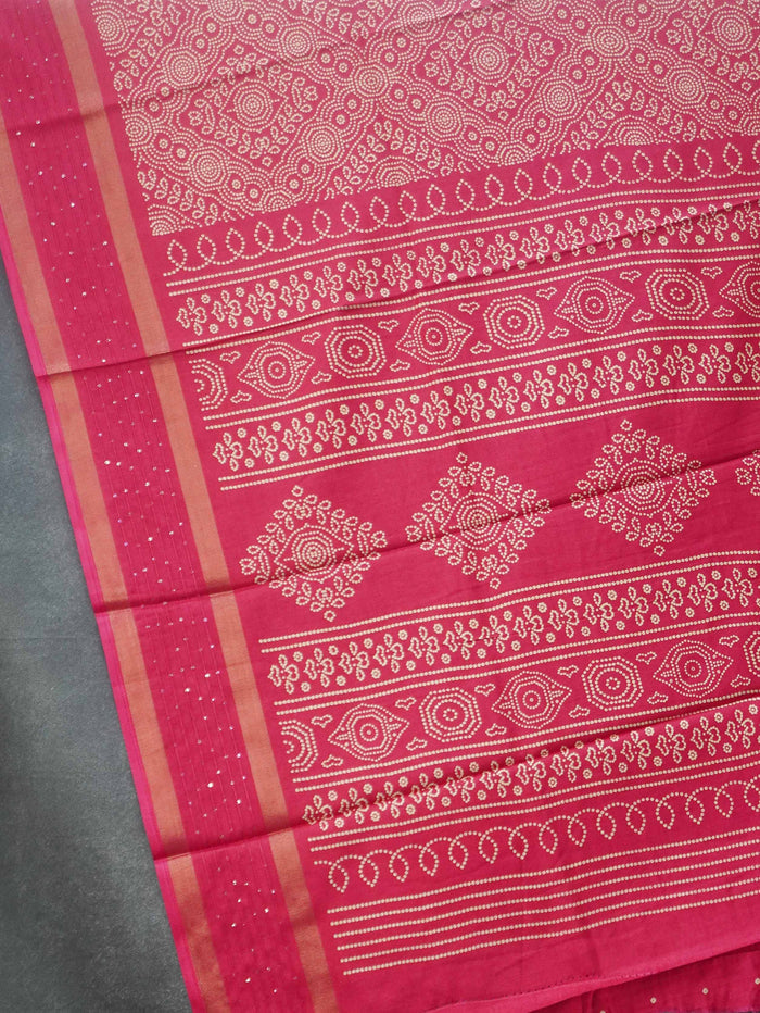 Printed Dola Saree | TTDS3430