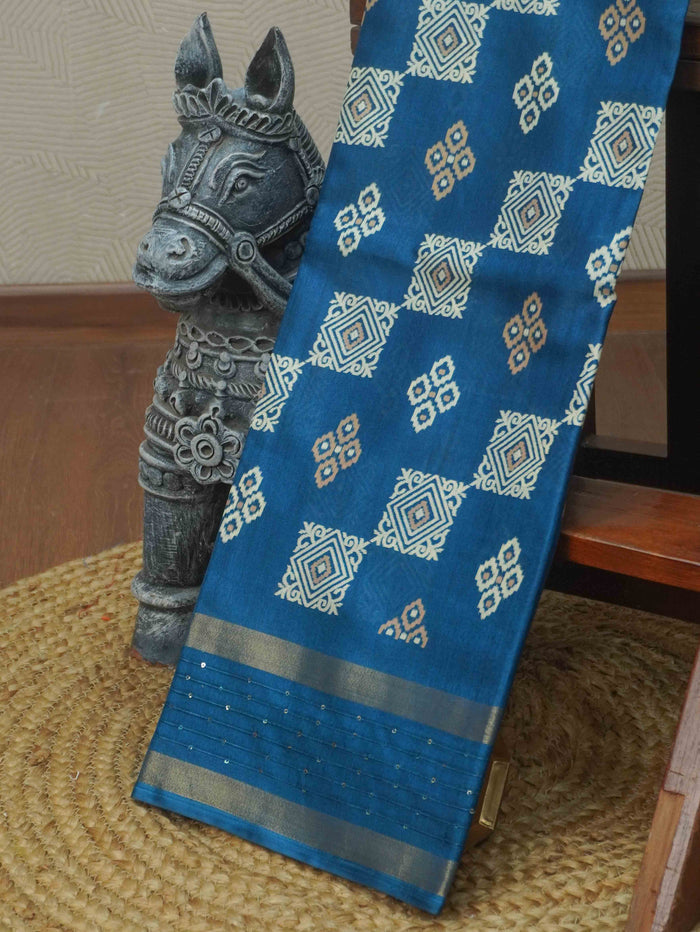 Printed Dola Saree | TTDS3431