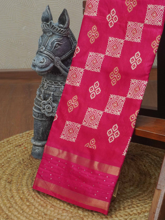 Printed Dola Saree | TTDS3431