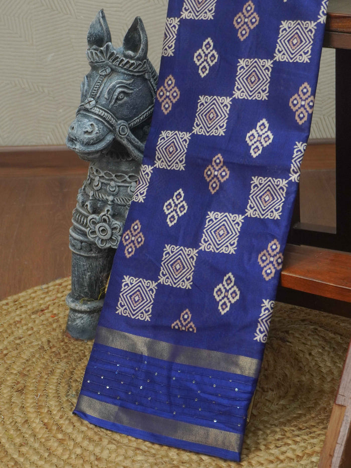 Printed Dola Saree | TTDS3431