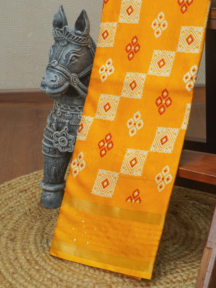 Printed Dola Saree | TTDS3431