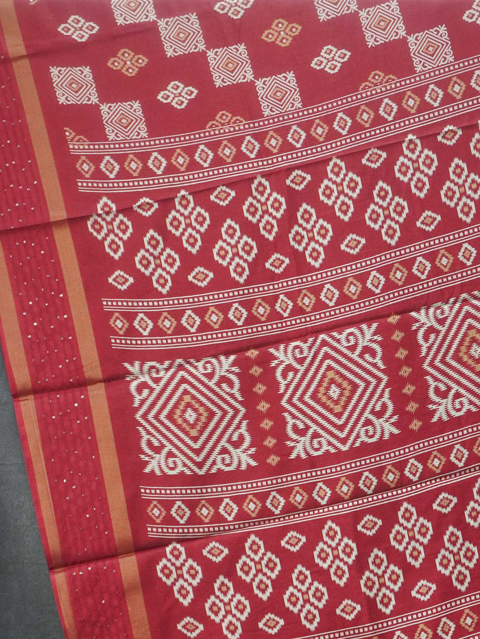 Printed Dola Saree | TTDS3431