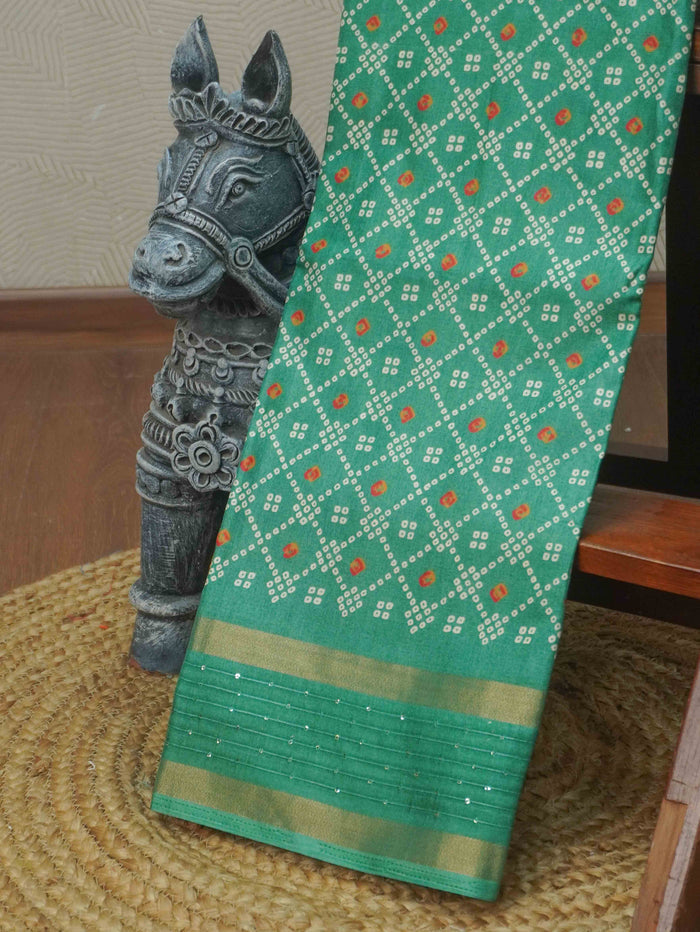 Printed Dola Saree | TTDS3432