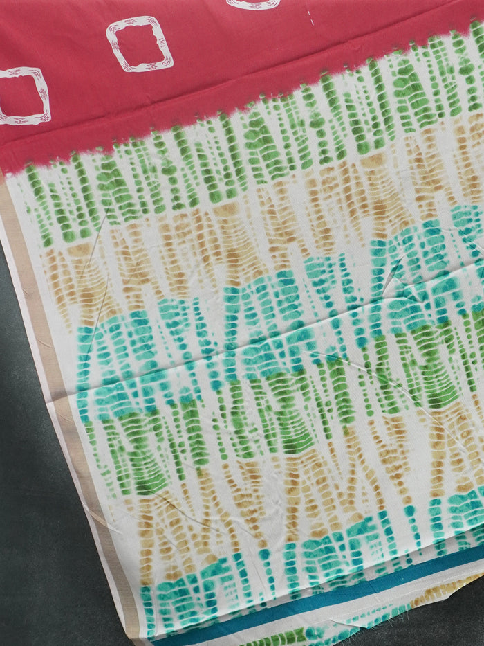 Printed Georgette Saree | TTDS3496