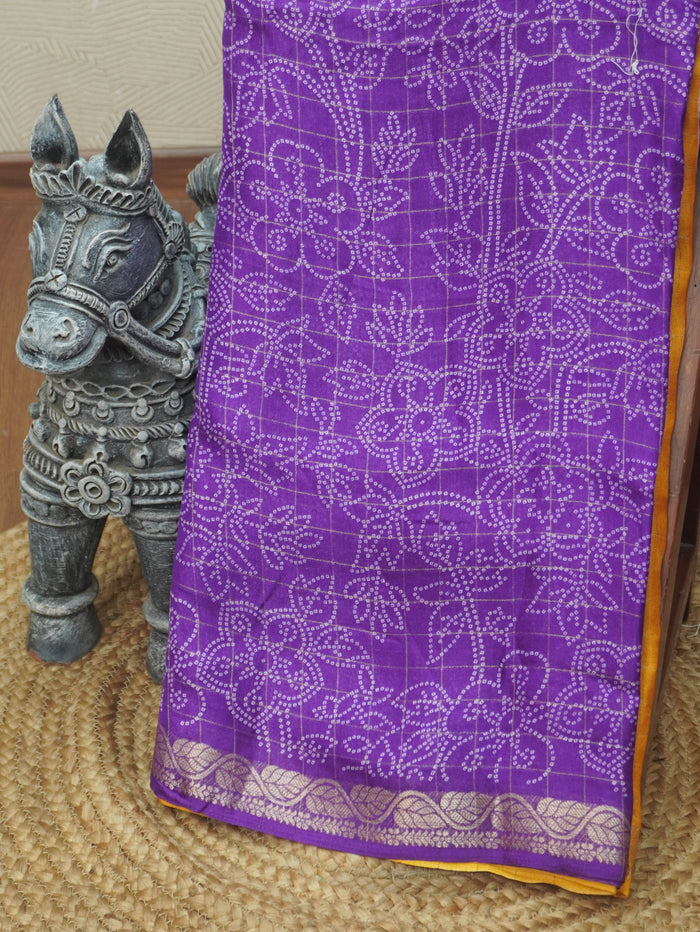 Printed Georgette Saree | TTDS3532