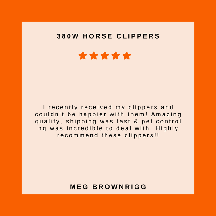 new 380w electric horse shears clippers grooming trimming