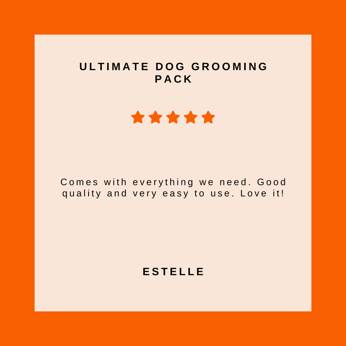 pet control hq dog grooming pamper pack