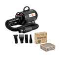 dog pamper pack hairdryer shampoo combo