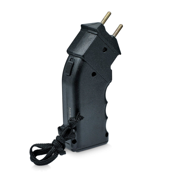 handheld battery cattle prodder electric shock stock prod jigger 4000v