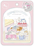 Q-Lia Guu Guu Flake Stickers - Tea Time