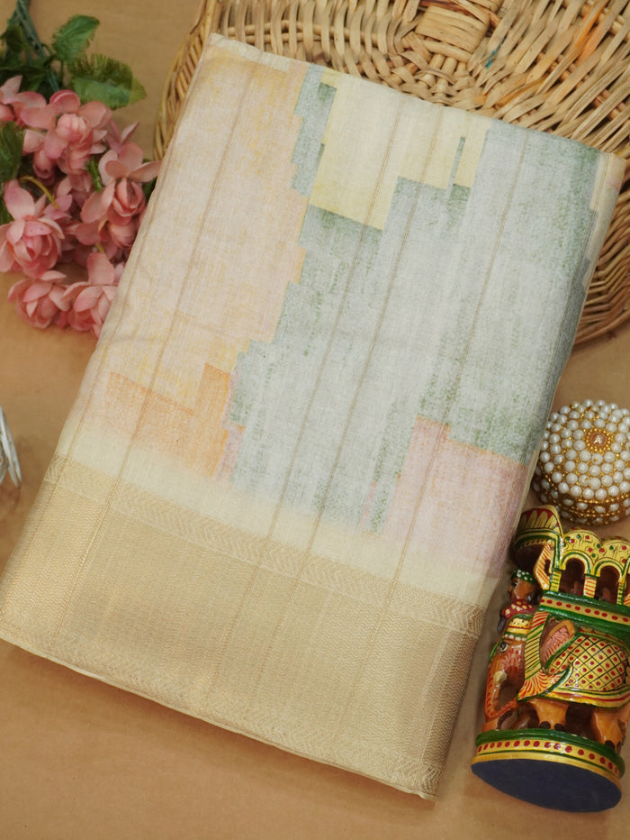 Raw Silk Saree | TTDS3214