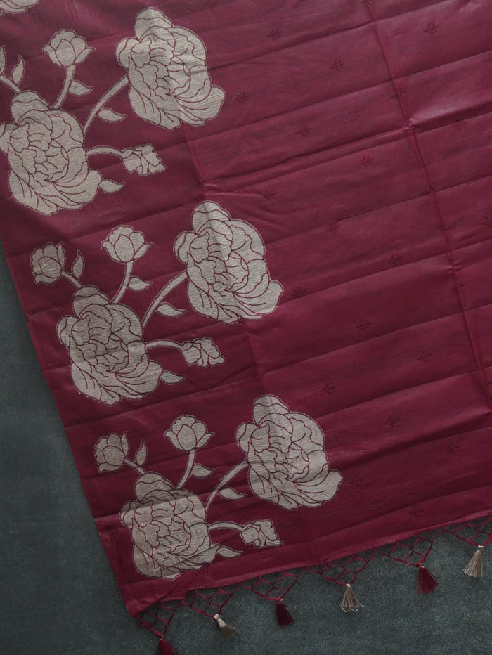 Raw Silk Saree | TTDS3447