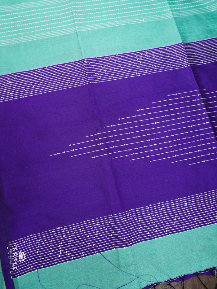Raw Silk Saree with sequins Work | TTDS2100