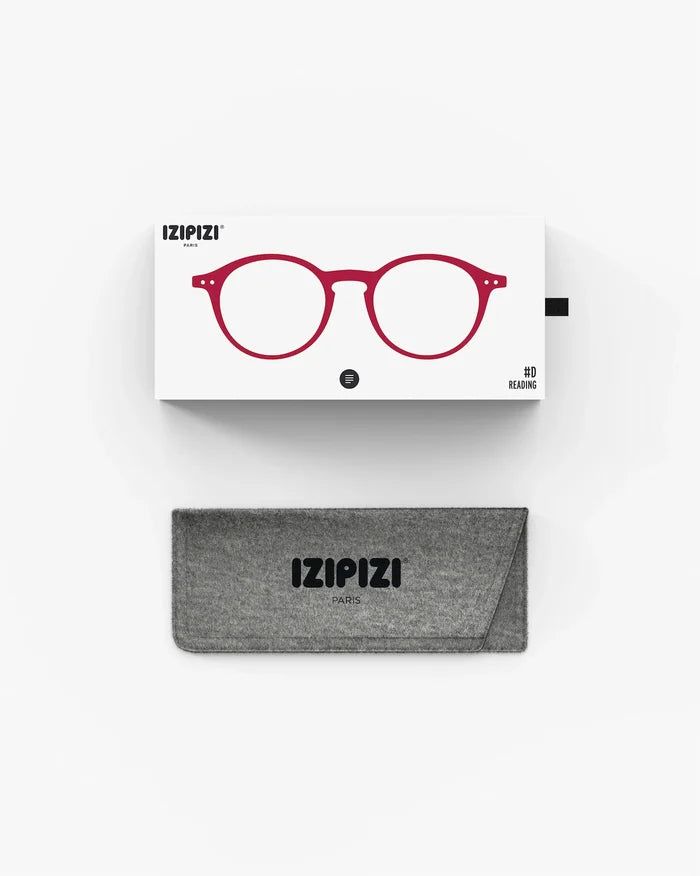 Reading Glasses (#D Cherry Red)