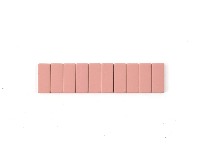 Replacement Erasers - Pink - Pack of 10