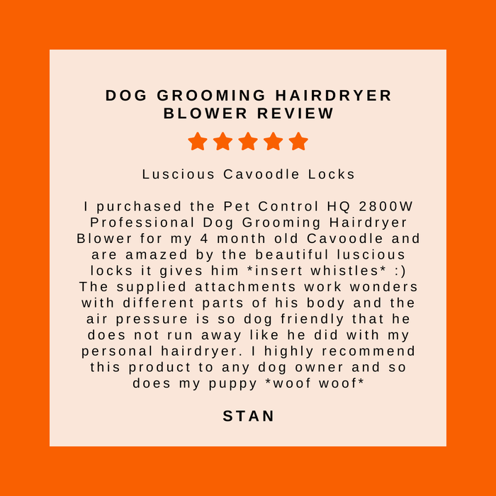 replacement hose for professional dog grooming hairdryer blower