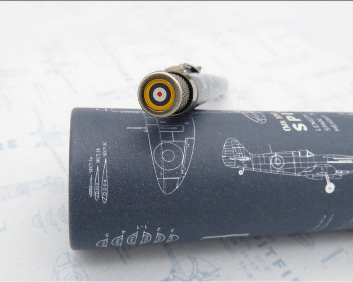 Retro 51 Tornado Rollerball Pen - Imperial War Museums - Spitfire Blueprint