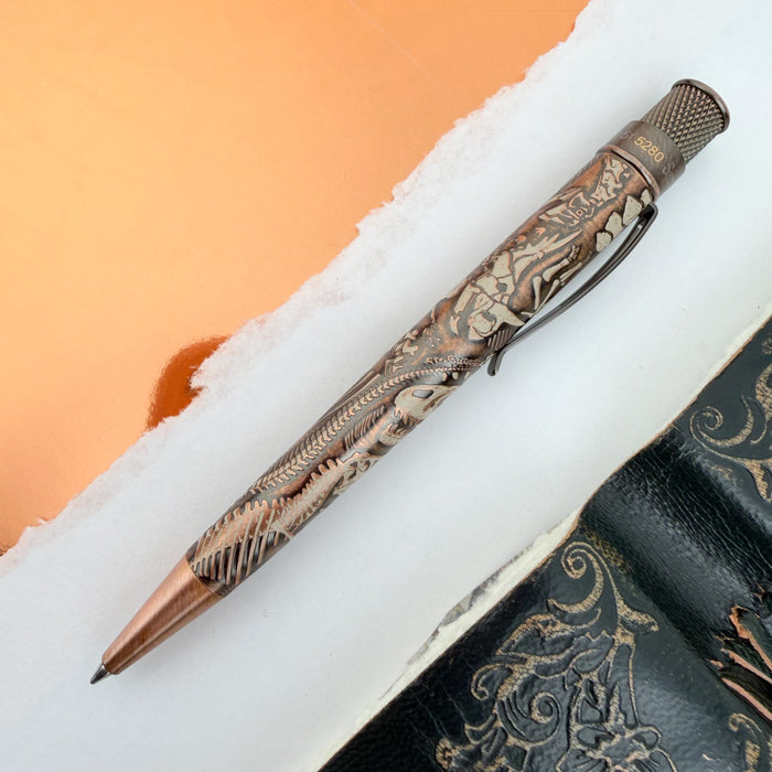 Retro 51 Tornado Rollerball Pen - Smithsonian Dinosaur Fossil