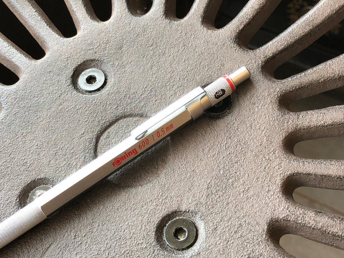 rOtring 600 Mechanical Pencil - 0.5mm - Silver