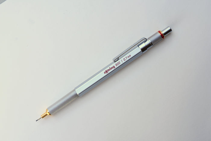 rOtring 800 Full Metal Retractable Mechanical Pencil - 0.7mm