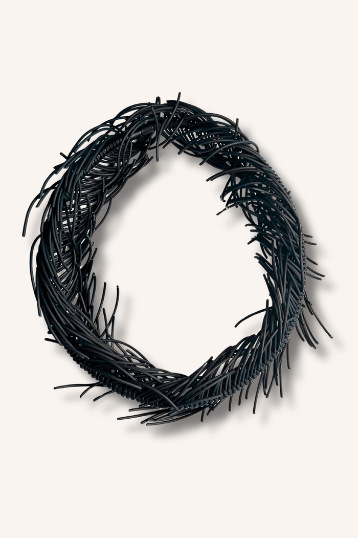 Rubber Fringe Necklace