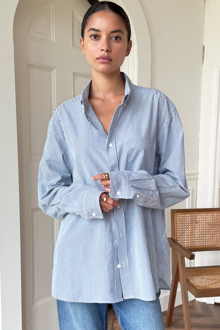 Ryan Shirt - Cape Blue Stripe
