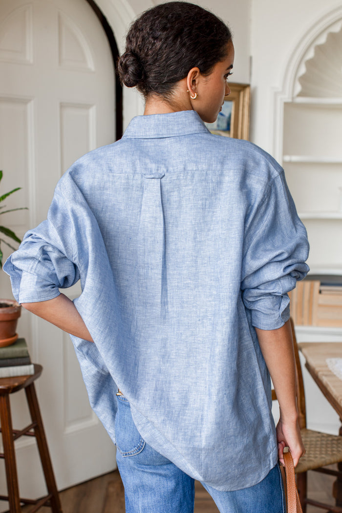 Ryan Shirt - Chambray Linen