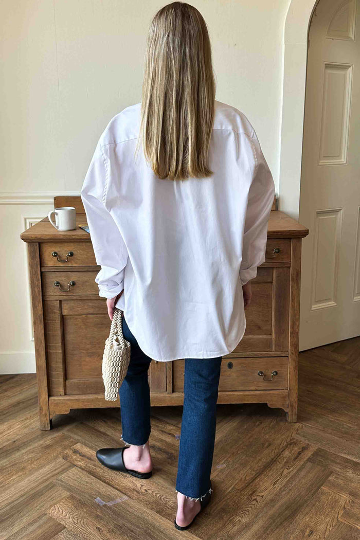 Ryan Shirt - White Poplin