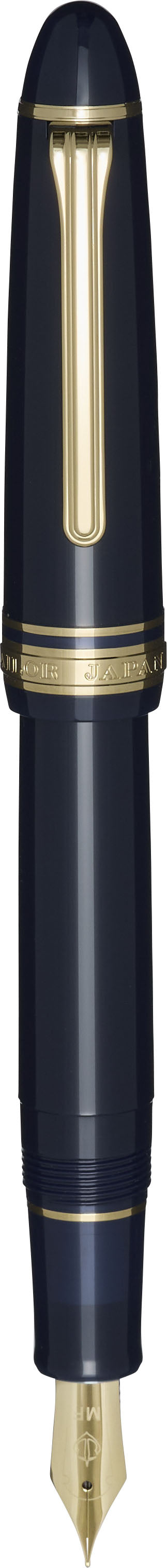 Sailor 1911 Casual L Basis Gold Trim Fountain Pen - Muted Blue