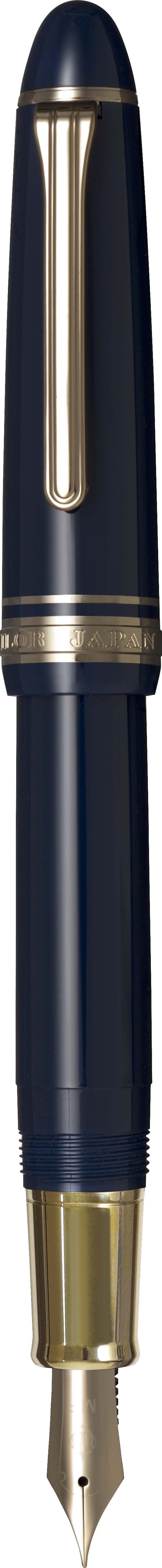Sailor 1911 Casual L Stable Fountain Pen with Gold Trim - Muted Blue