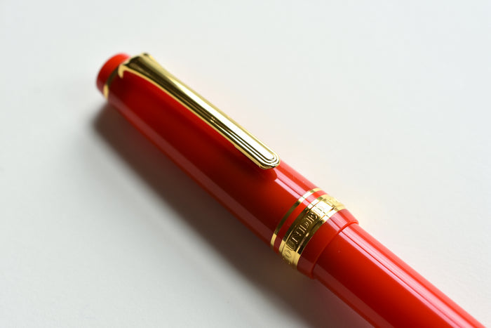 Sailor Pro Gear Slim - Red/Gold