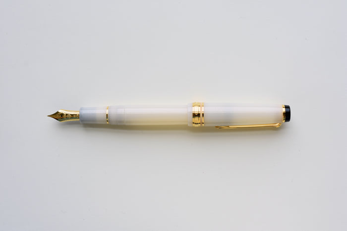 Sailor Pro Gear Slim Four Seasons - Meigetsu - Ivory Lamé