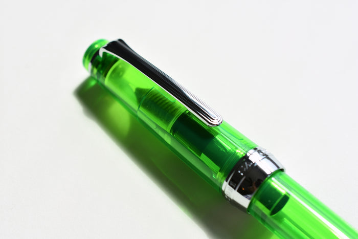 Sailor Pro Gear Slim Transparent - Green/Silver