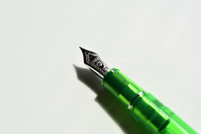 Sailor Pro Gear Slim Transparent - Green/Silver