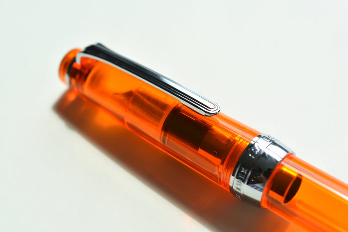 Sailor Pro Gear Slim Transparent - Orange/Silver
