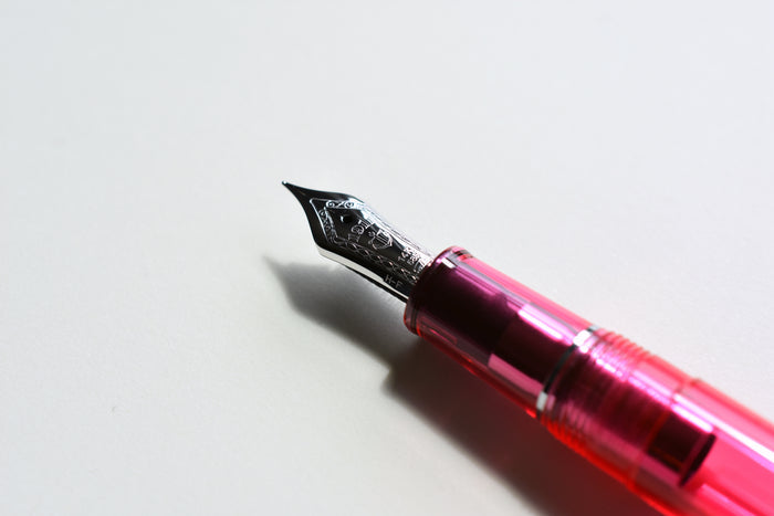 Sailor Pro Gear Slim Transparent - Pink/Silver