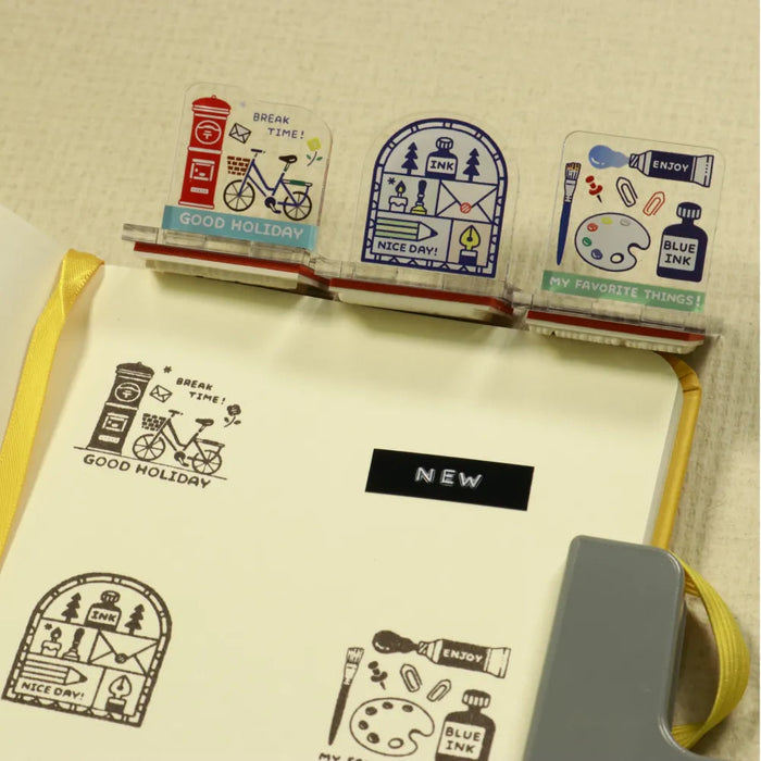 Sanby x Eric Small Things Acrylic Stand Stamp - Palette