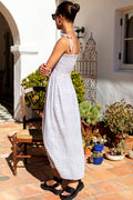 Santiago Sundress - Starlight Indigo