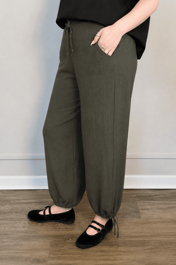 Sasha Pant - Peppercorn