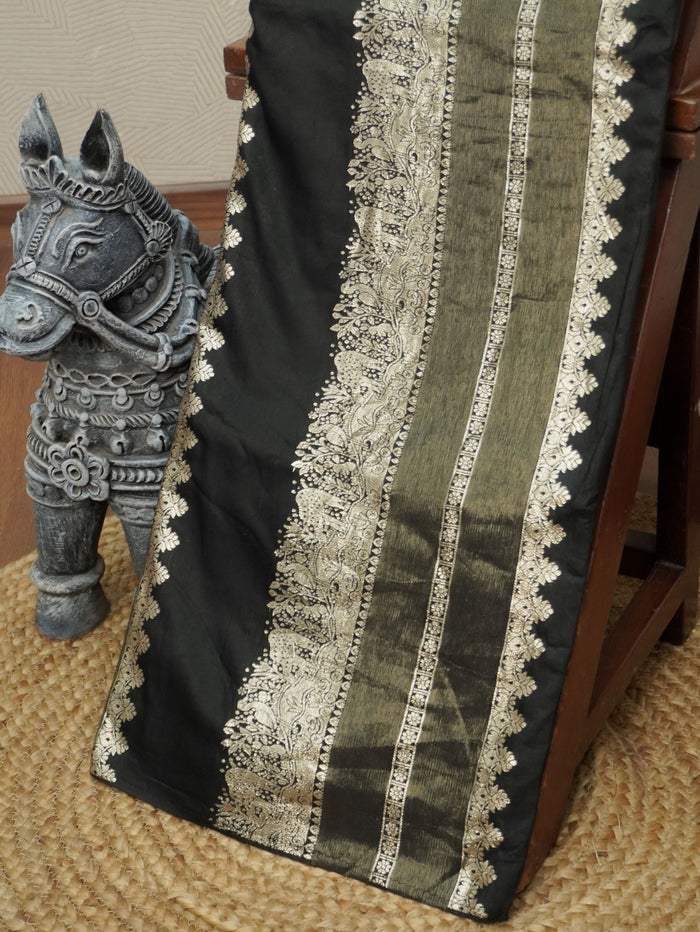 Satin Silk Saree | TTDS3452
