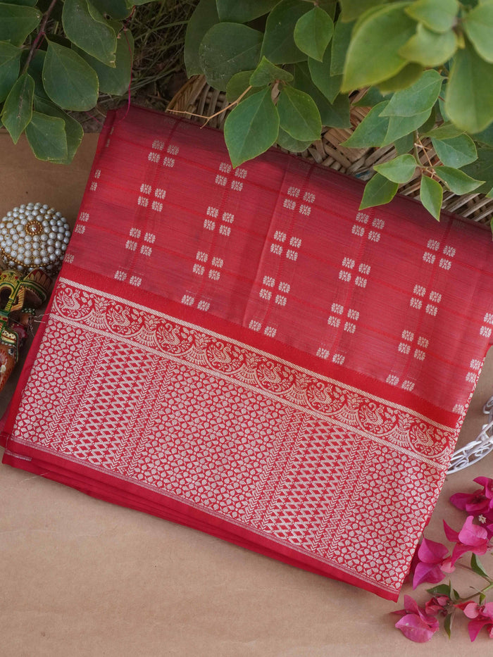 Semi Tussar Silk Saree | TTDS3235