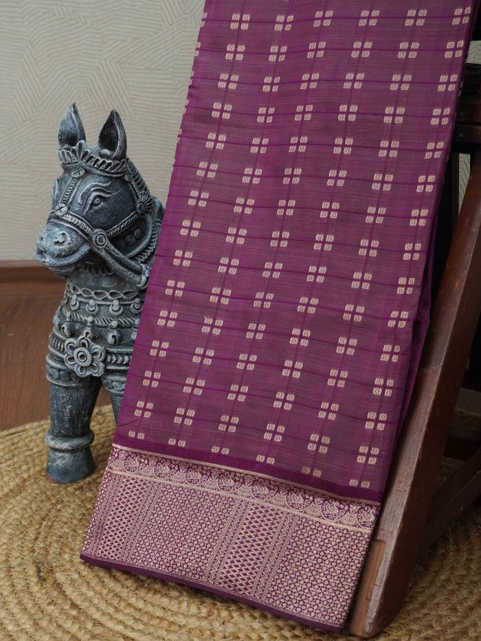 Semi Tussar Silk Saree | TTDS3235