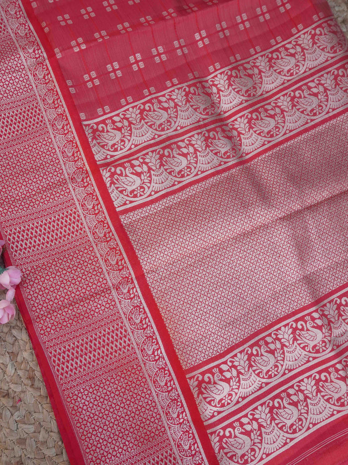 Semi Tussar Silk Saree | TTDS3235