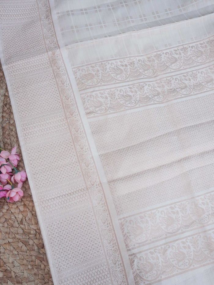 Semi Tussar Silk Saree | TTDS3235