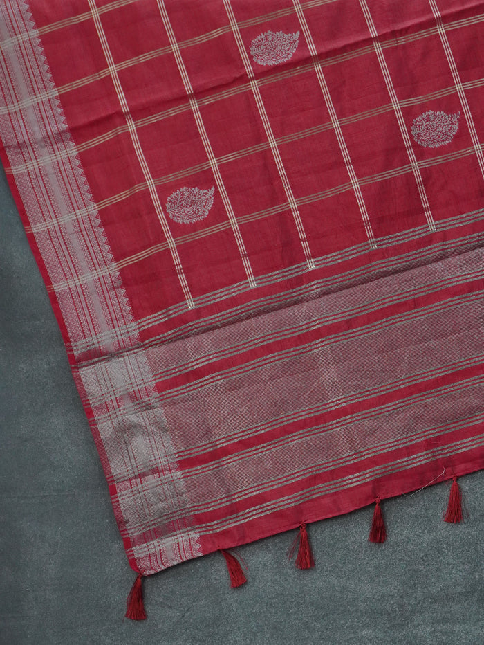Semi Tussar Silk Saree | TTDS3363.