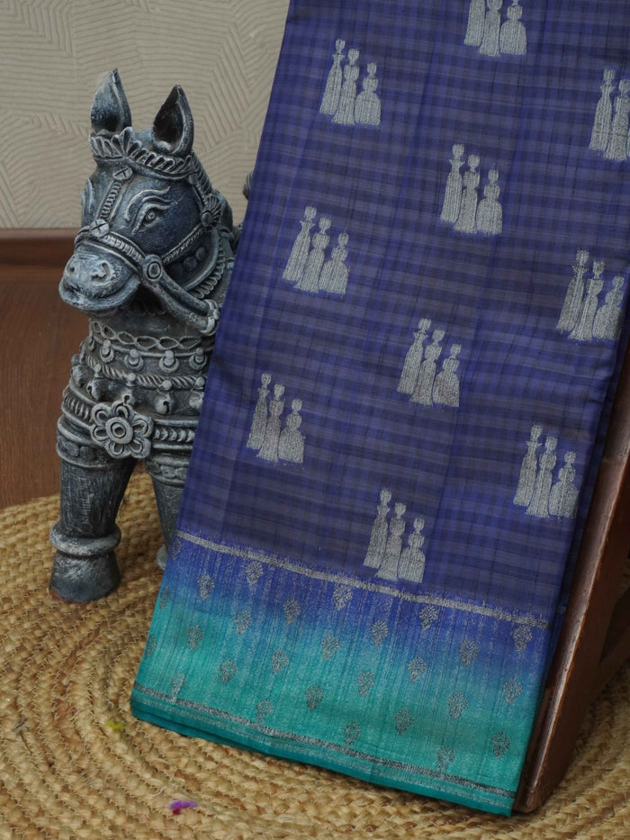 Semi Tussar Silk Saree | TTDS3408