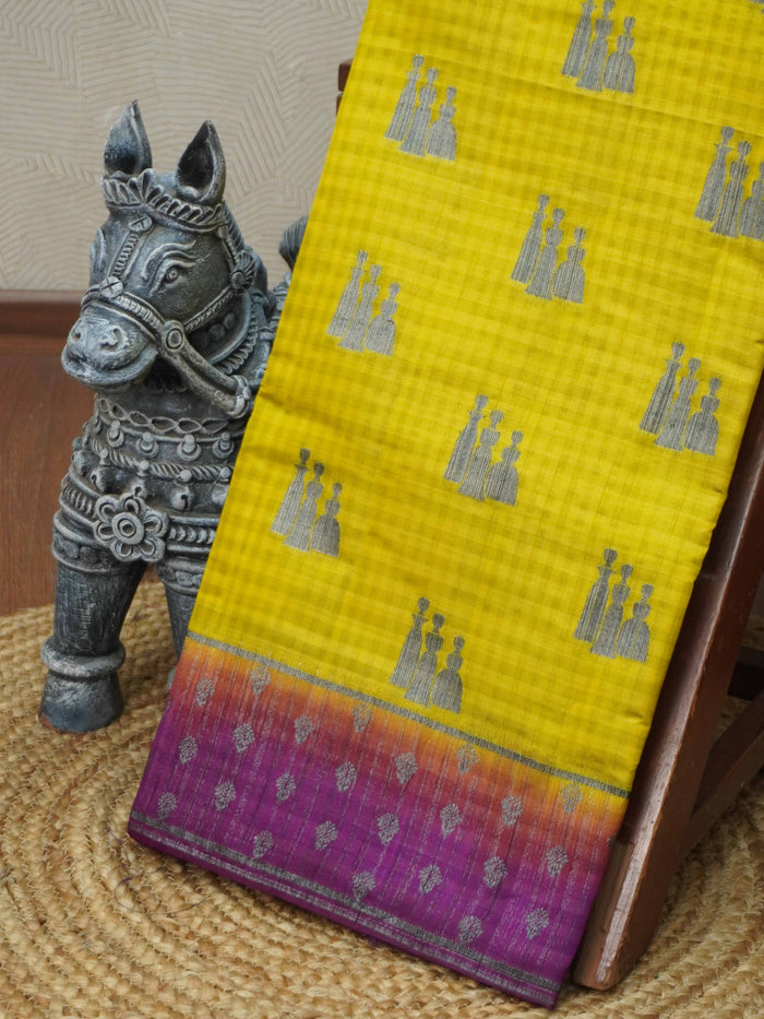 Semi Tussar Silk Saree | TTDS3408