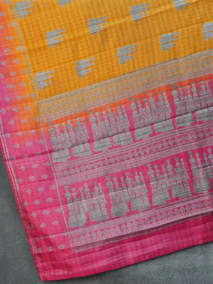 Semi Tussar Silk Saree | TTDS3408