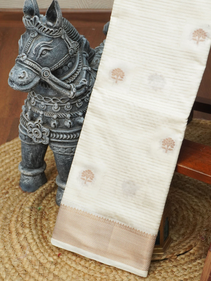Semi Tussar Silk Saree | TTDS3565